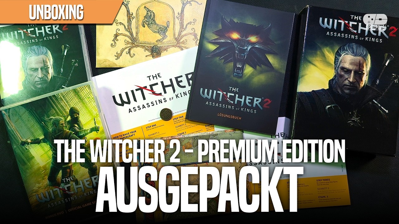 Ausgepackt: The Witcher 2 Premium Edition | PC Spiel Unboxing