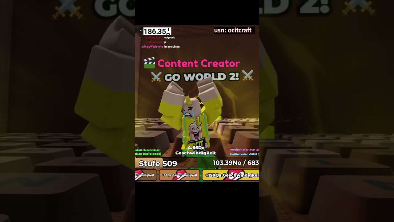 +1 Speed Keyboard Escape Candy and Chocolate | 🔴LIVE Ocit Craft #roblox