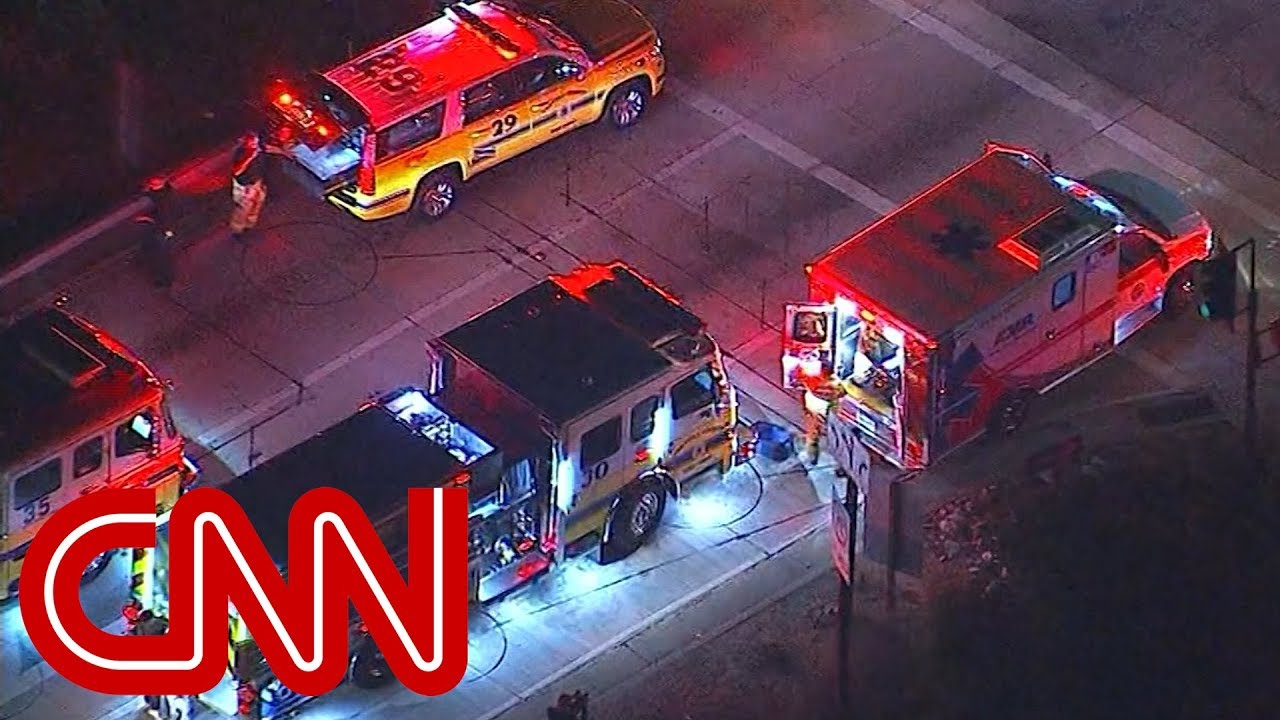 Video filmed inside Thousand Oaks bar during shooting