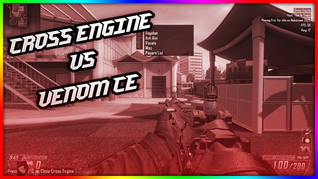 HvH - Cross Engine vs VENOM CE  [RGH/JTAG]  (+Download)