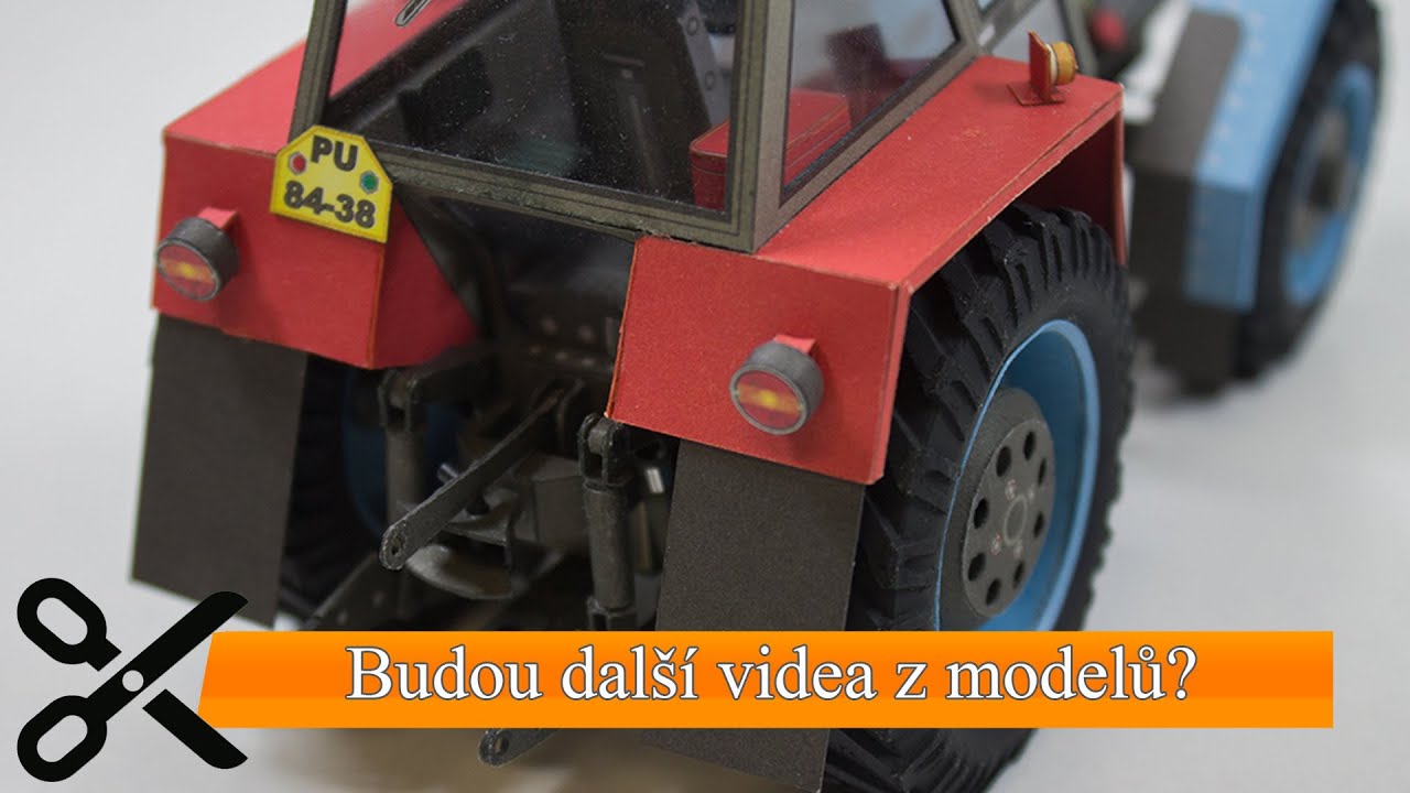 ✂️ Jak to bude dále s papírovými modely na kanálu Krejcak? 📐 Zkouším novou 🎥