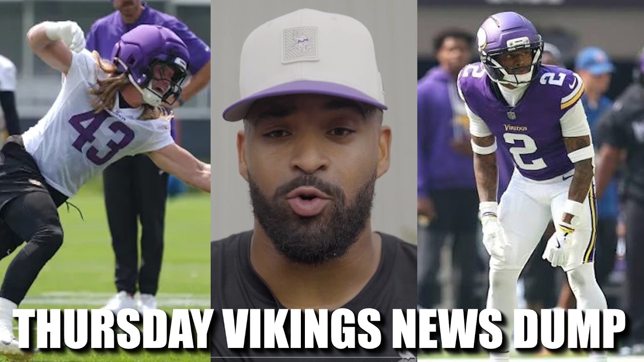 Сводка новостей Minnesota Vikings (30.07.26) | Первая тренировка! Jamal Adams выступает. 2 дня до...
