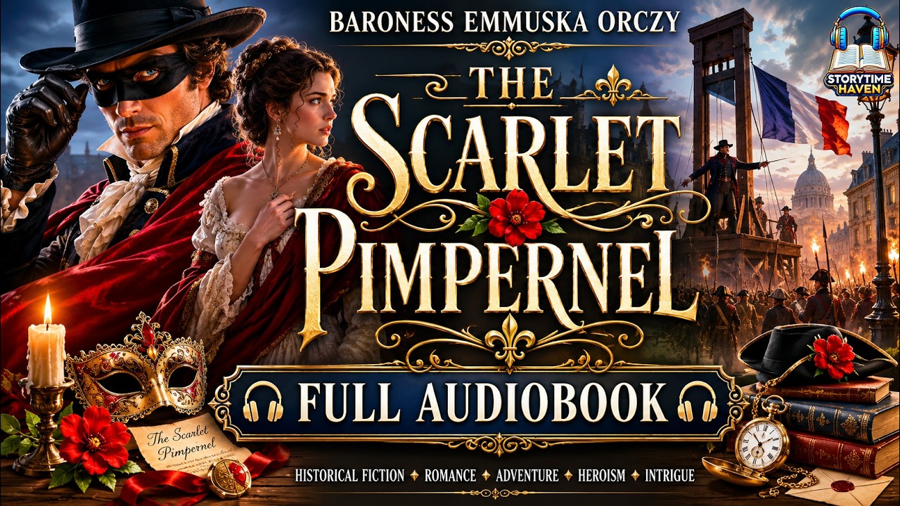 The Scarlet Pimpernel by Emmuska Orczy | historical fiction Full Audiobook