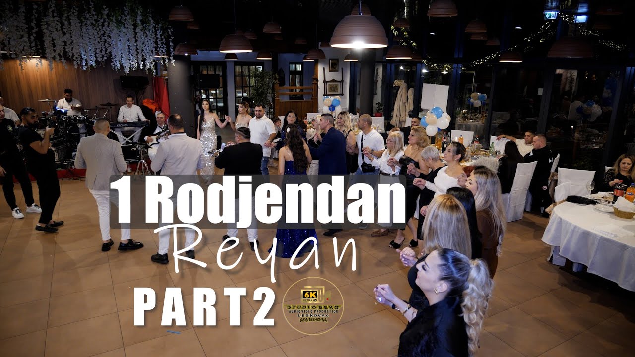 1 RODJENDAN REYAN 25 12 2025 LJUBLJANA PART2 STUDIO BEKO 6K LESKOVAC