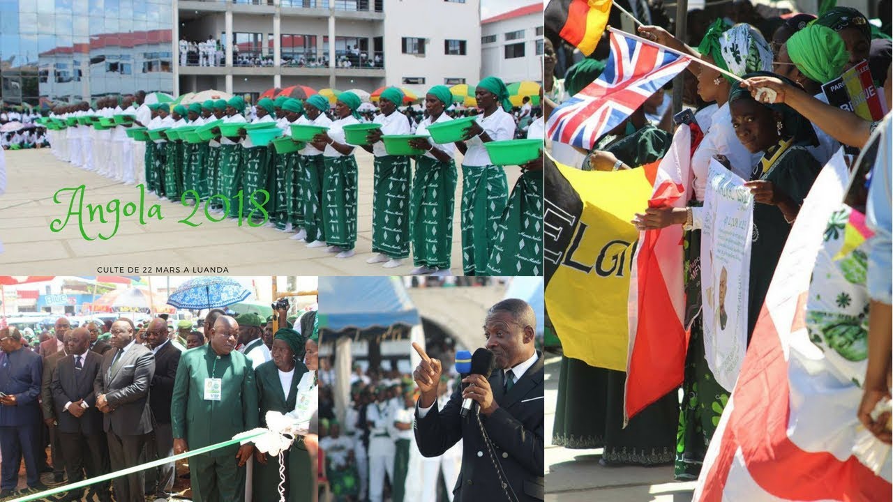 Centenaire 2018, Integralité du Culte du 22 mars en Angola, inauguration Centre de GOLF