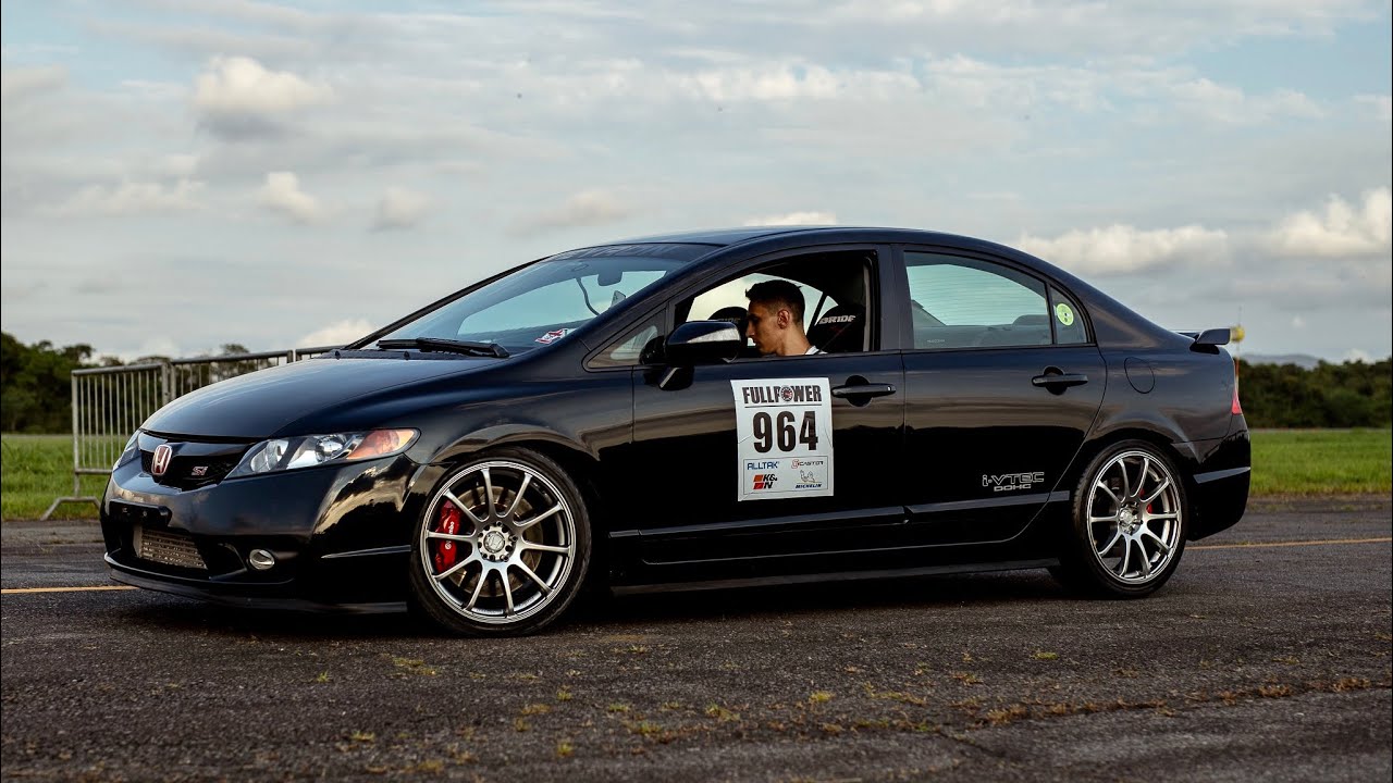MEU CARRO SE TORNOU O CIVIC SI MAIS RÁPIDO DO BRASIL! ACELEREI NO EVENTO DA FULLPOWER!
