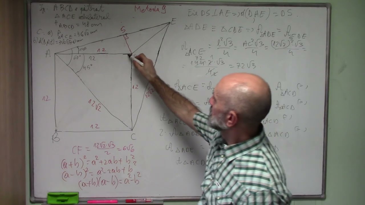 Evaluare Nationala 2025 matematica problema 4 metoda9