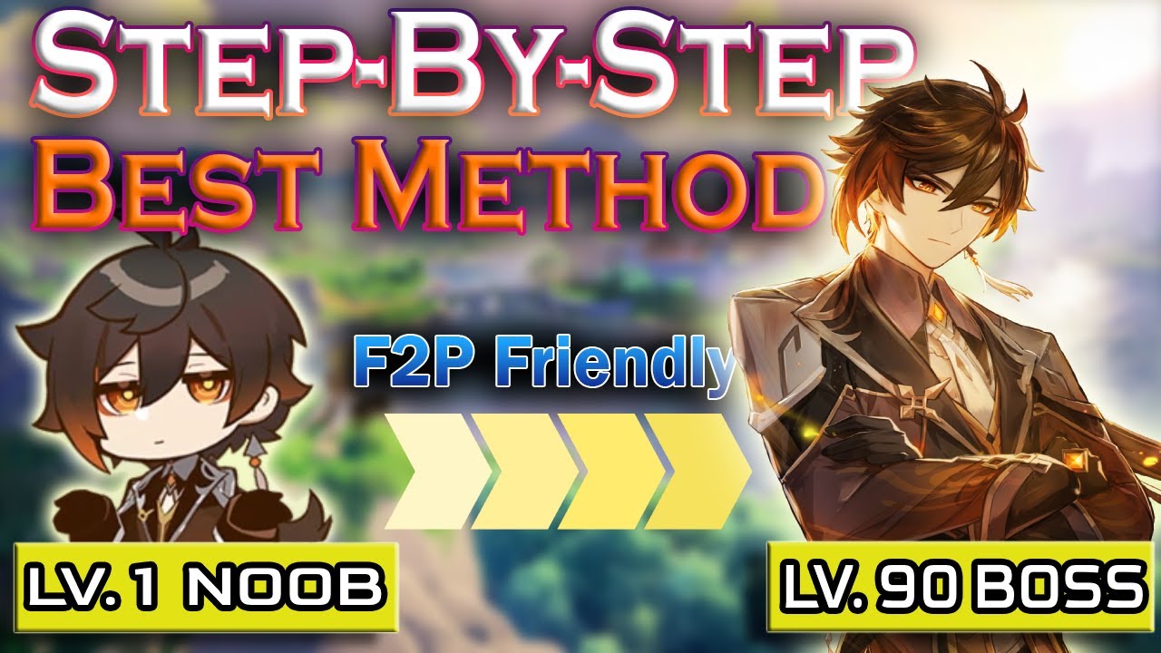 The BEST Way to Build an Account Step By Step F2P Friendly - Zero to Hero in Genshin Impact