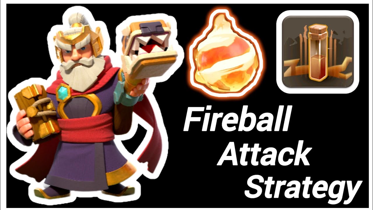 Easy Fireball Attack Strategy Step By Step In Clash Of Clan | KAMAL COC