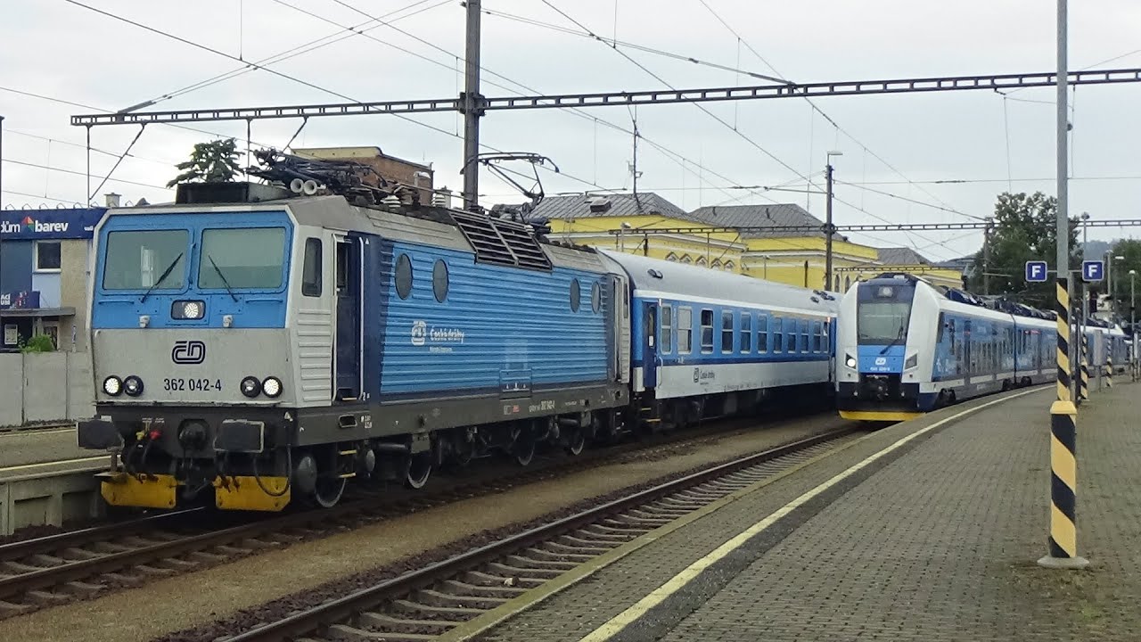 Vlaky - Šumperk 17.7.2024