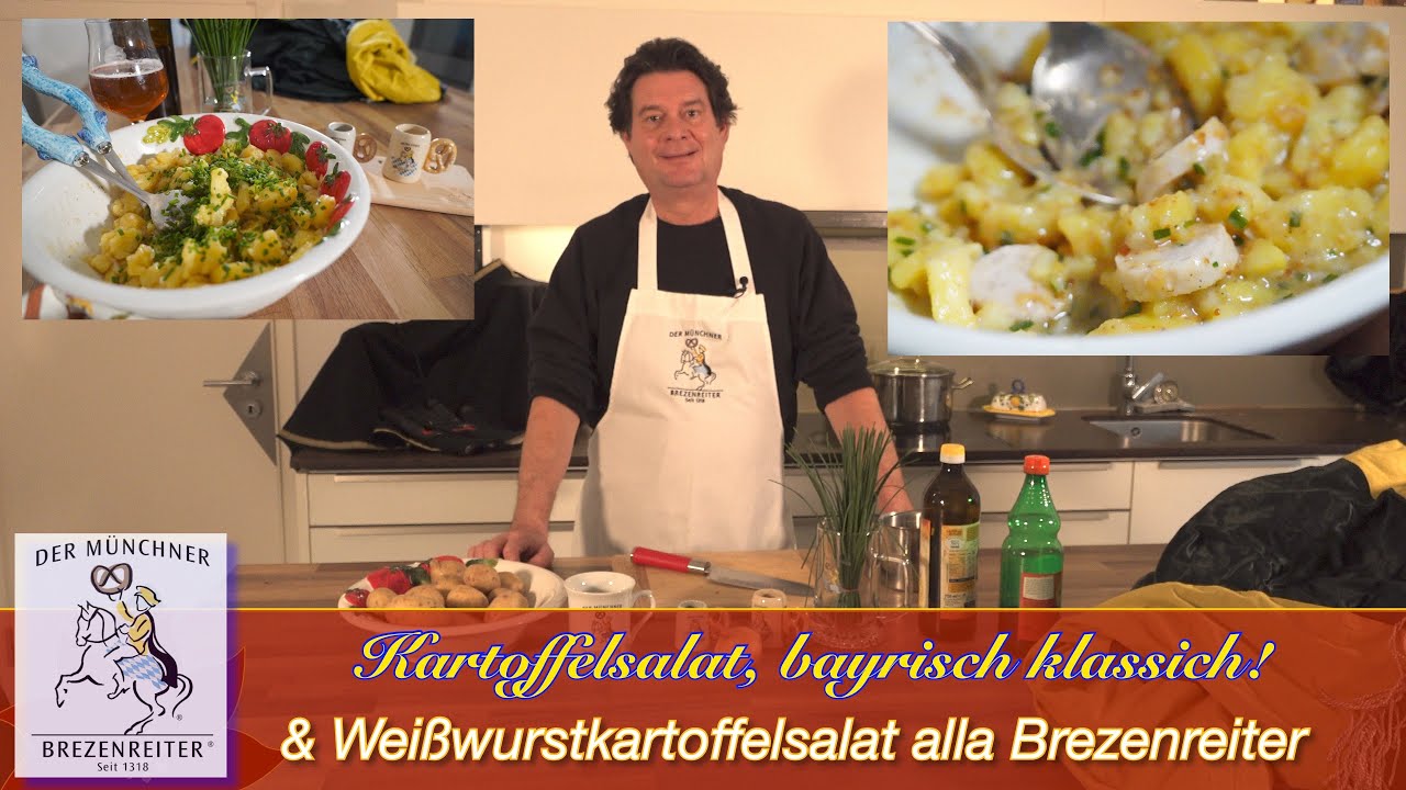#46 Weißwurst Kartoffelsalat (bayrischer Kartoffelsalat als Grundrezept!)