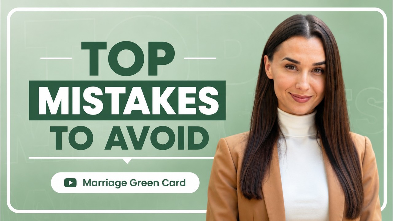 Top MISTAKES you MUST avoid // Marriage Adjustment of Status