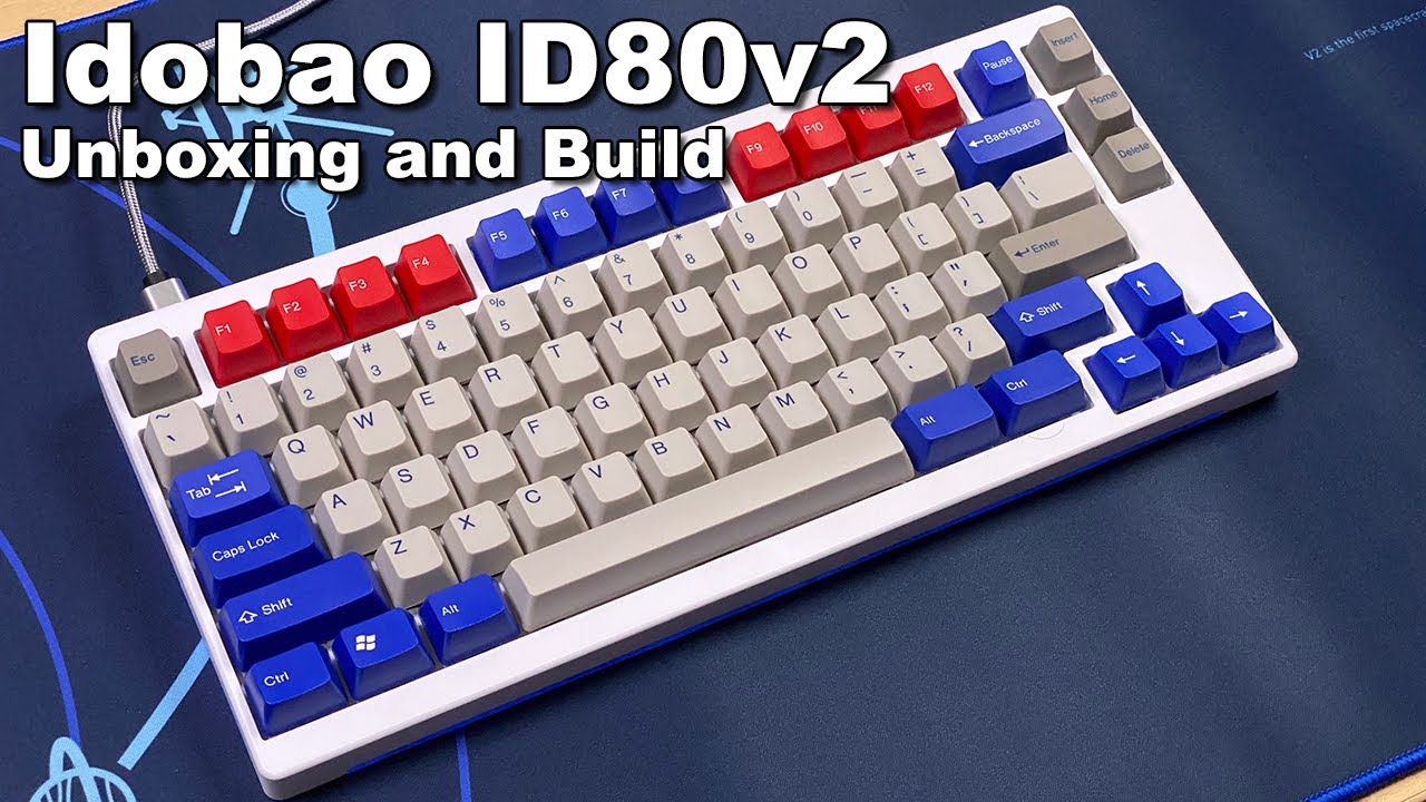 Idobao ID80v2 with Everglide Dark Jade (Unboxing and Build)