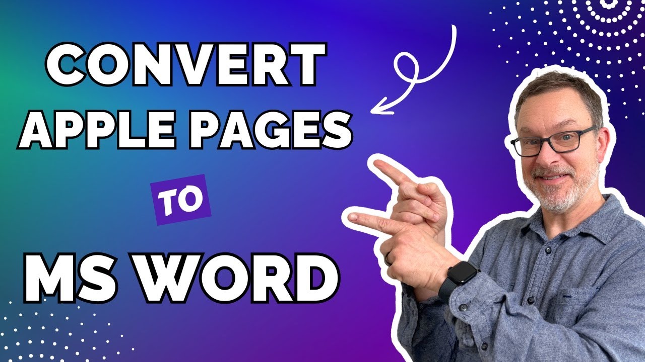 Как конвертировать документы Apple Pages в Microsoft Word