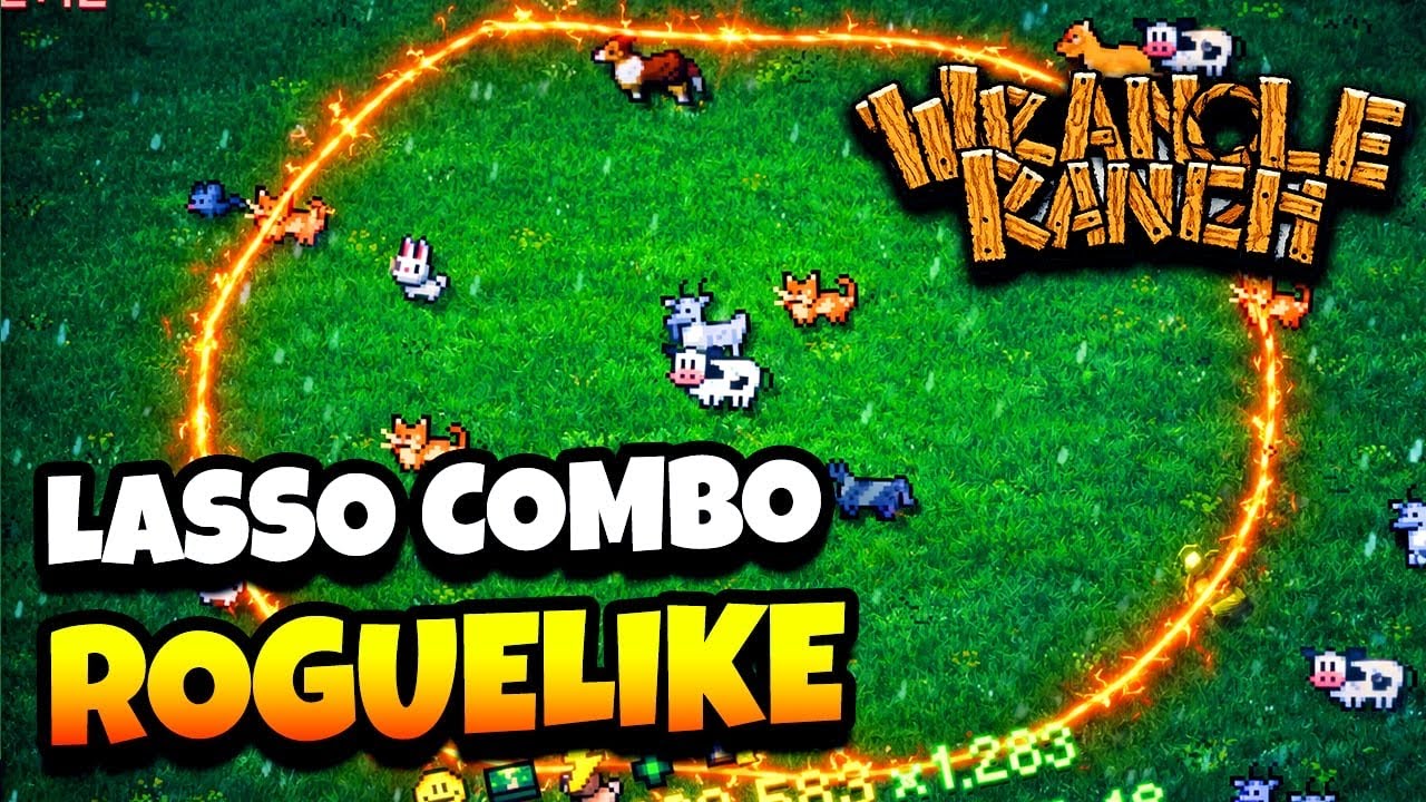 New Broken-Combo-Builder Game where you LASSO ANIMALS IN A FARM?!