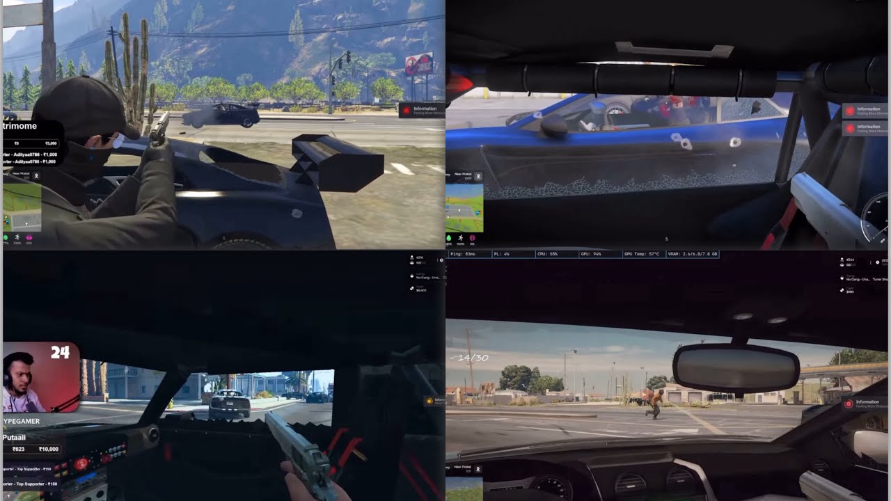 Javier Family vs Little Seoul (Multi-POVs) at Paleto | Javier Family |#vdlrp 