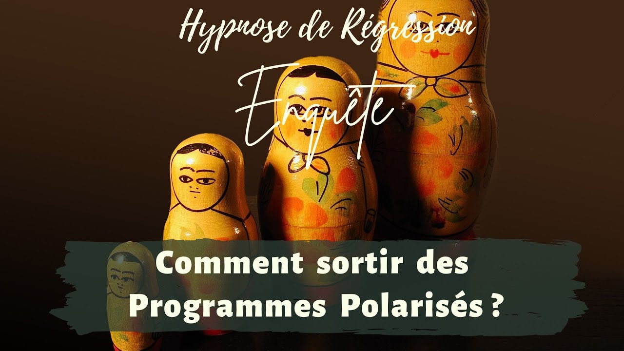 Hypnose consciente &ndash; Comment sortir des PROGRAMMES MATRICIELS de ce grand JEU ?