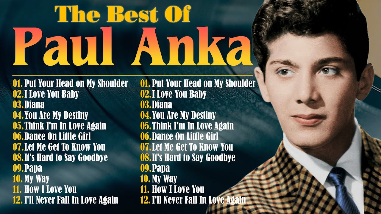 Paul Anka Greatest Hits Full Album - Paul Anka Best Of Playlist 2025