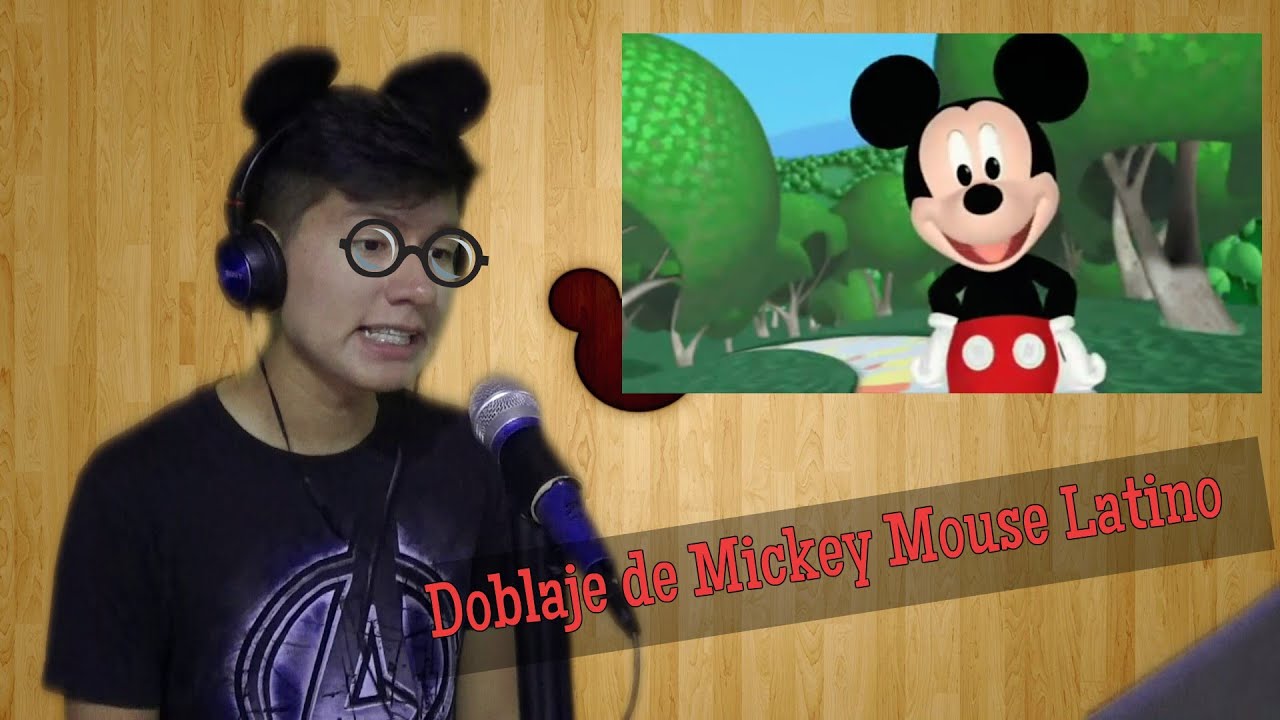 Imitación - doblaje de la Intro de Mickey Mouse (Arturo Mercado Jr.)