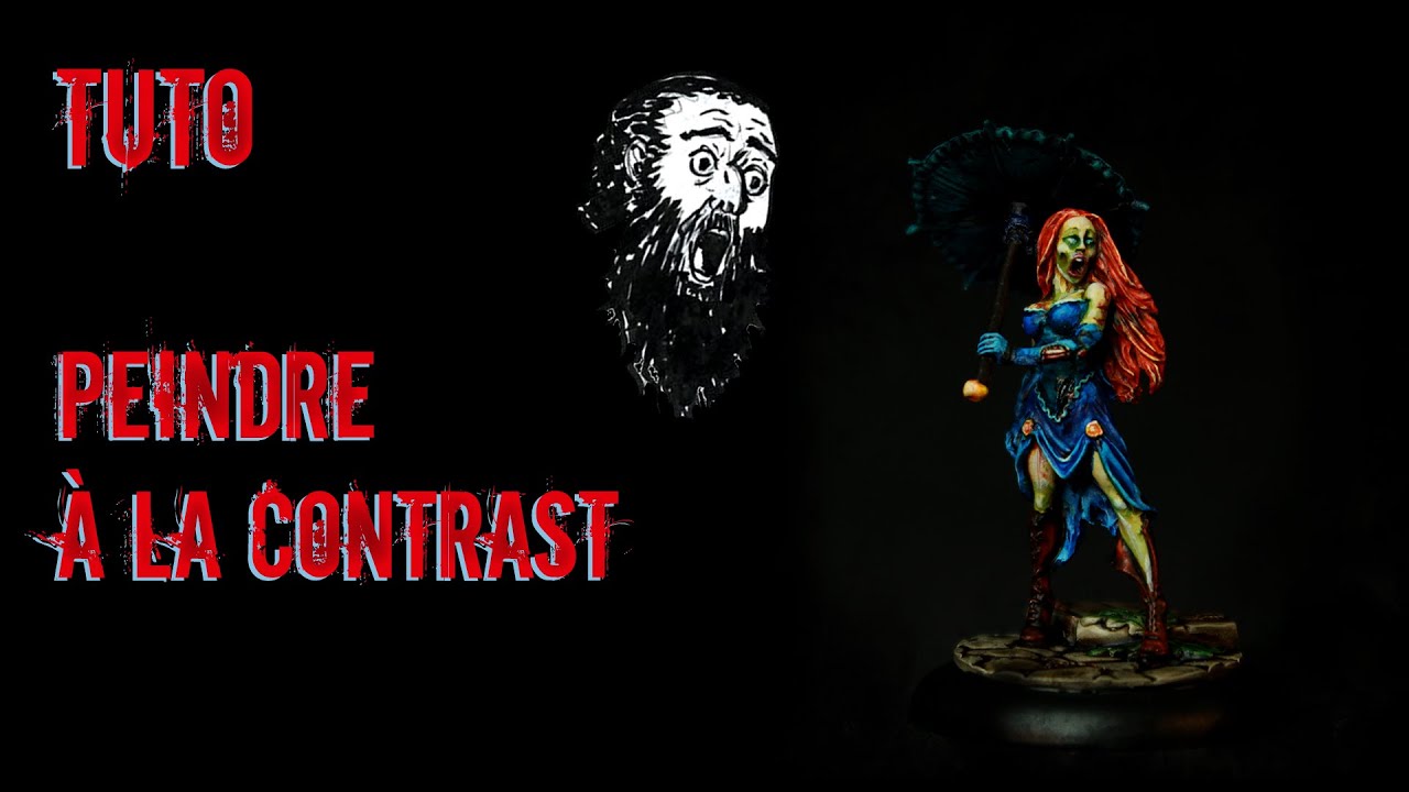 Tuto Figurine - Contrast GW - Peinture Complète Rotten Belle