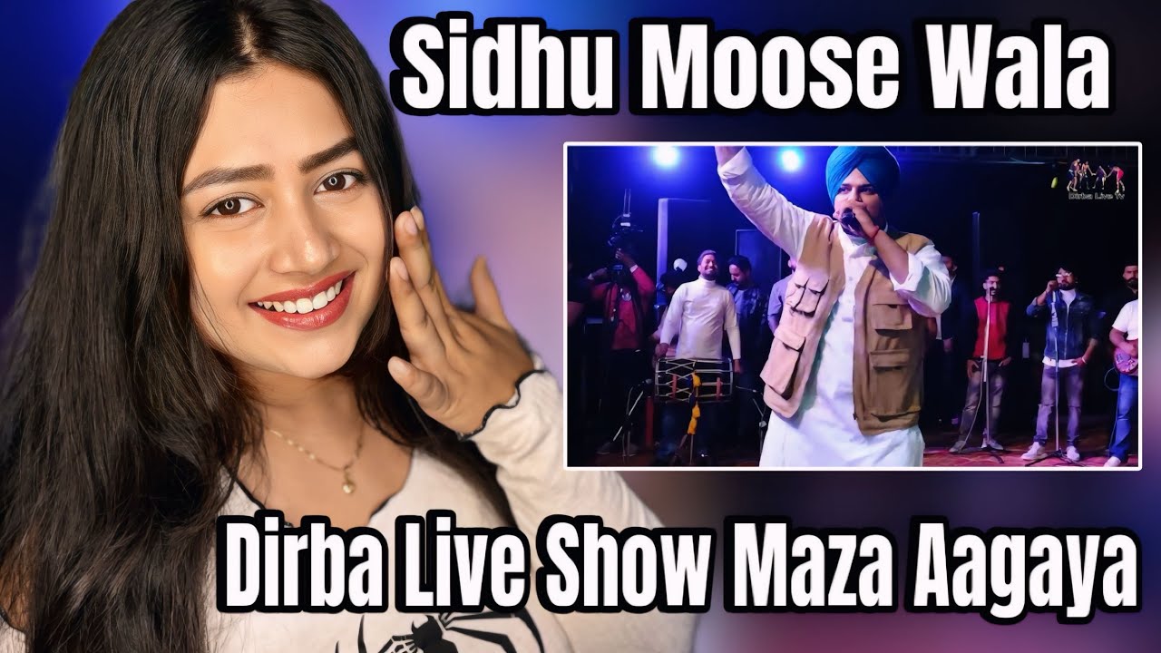 Sidhu Moose Wala Live Dirba ( Punjab ) | Reaction |