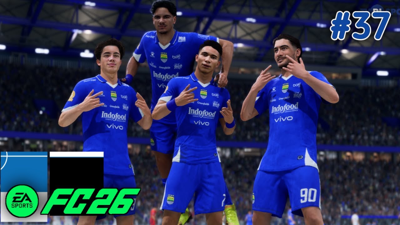 Marselino kembali masuk line up Persib Bandung I FC 26 I Persib Career Mode #37