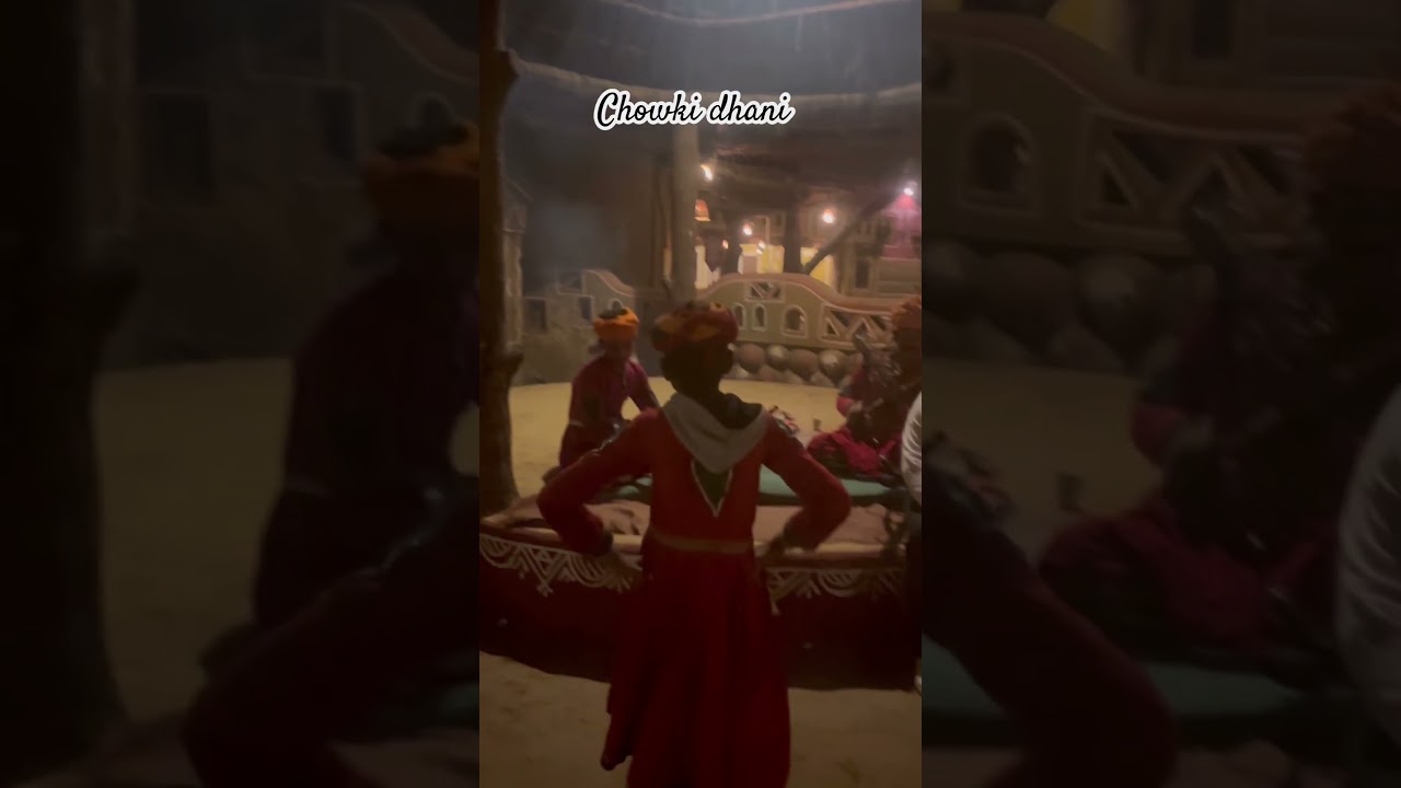 Chowki dhani village || folk dance 