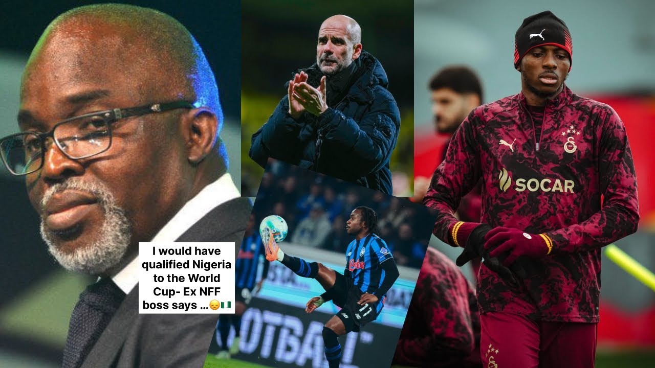 I would have qualified Nigeria to the World Cup- Pinnick… Osimhen hailed by City boss ahead of ucl 