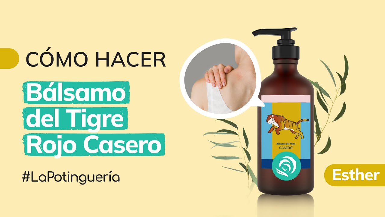 Cómo hacer Bálsamo del Tigre 🐯🔴 ALIVIA DOLOR MUSCULAR 🌿 Alcanfor+Mentol+Eucalipto | Jabonarium #LP