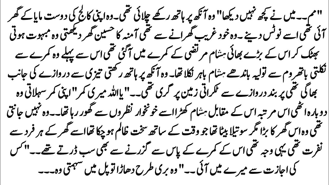 Urdu Novel