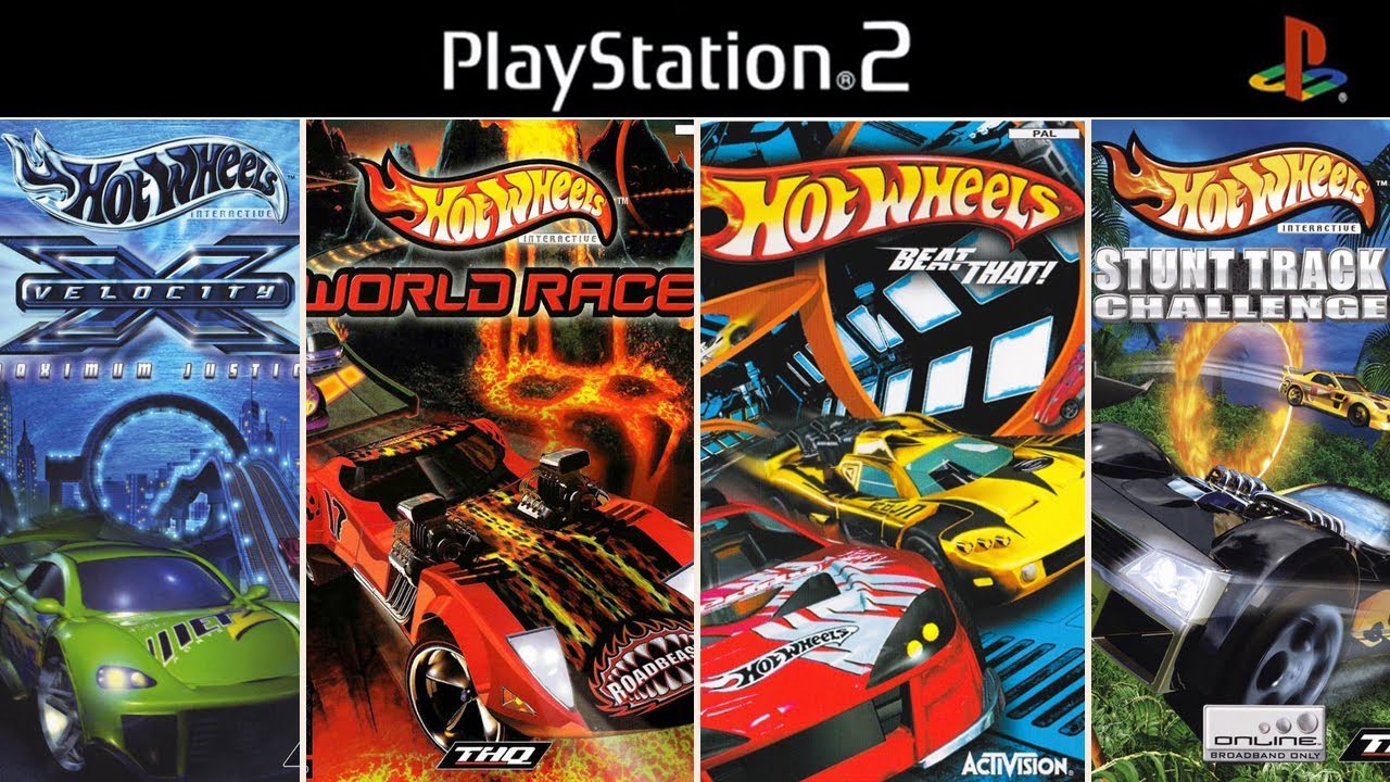 Hot Wheels Games for PS2 (old video)