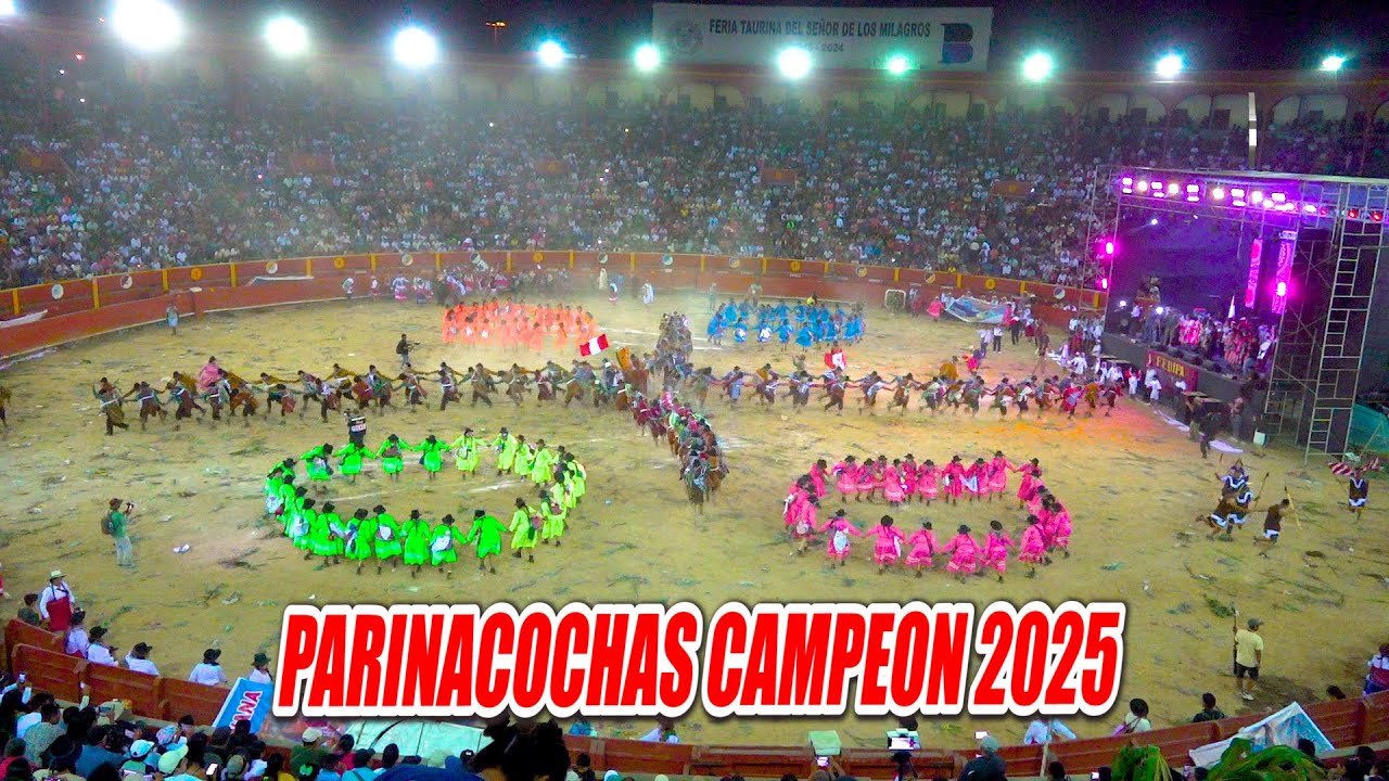 PARINACOCHAS ► Campeon del Carnaval Vencedores de Ayacucho Lima 2025