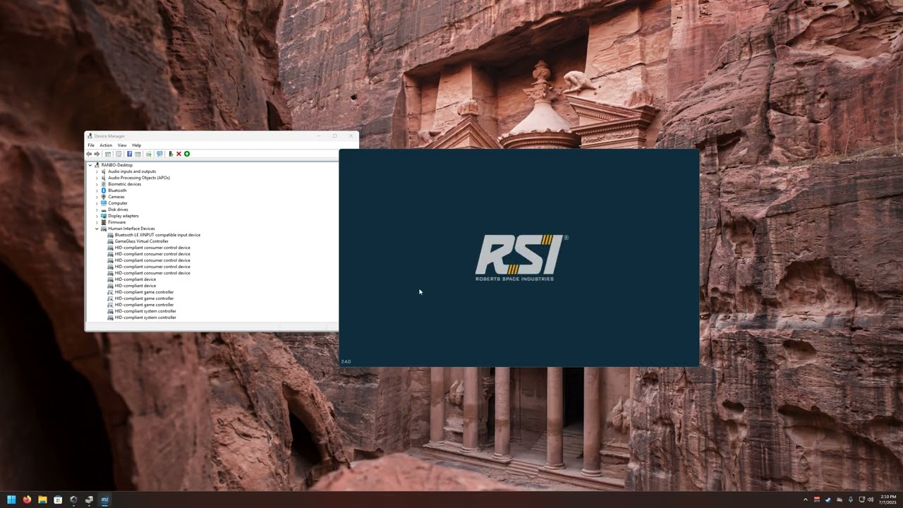 Joysticks enable and JoyToKey launches with RSI Launcher.  Closes when it's closed.