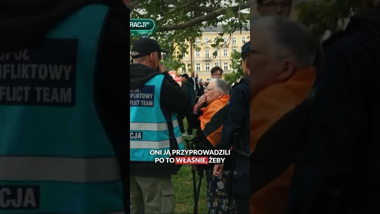BABCIA KASIA NA PROTEŚCIE PRZECIWKO IMIGRACJI! PROWOKACJA?