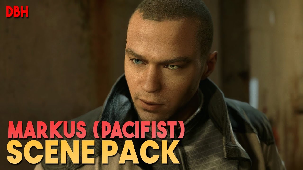 Markus (Pacifist) Scene Pack || Detroit: Become Human || 1080p, 60 FPS