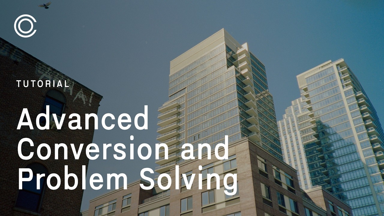 Capture One Tutorial | Advanced Conversion and Problem Solving