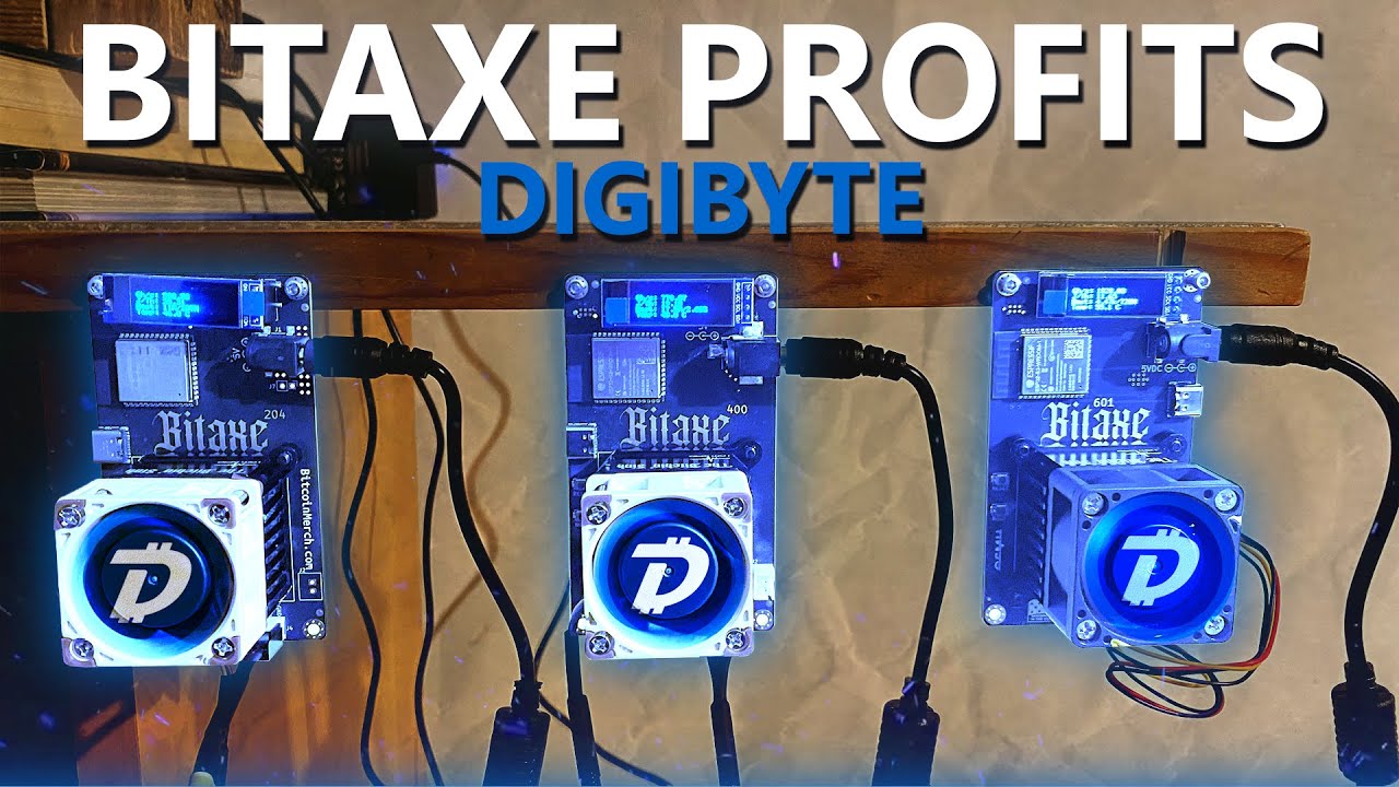 Solo Mining DigiByte with 3TH/s - Bitaxe Profitability on DigiByte
