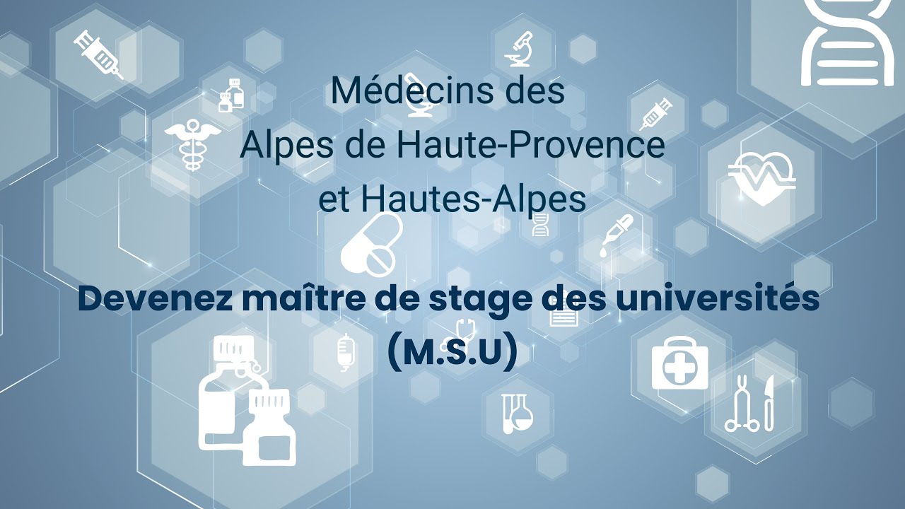 MÉDECINS GÉNÉRALISTES | Devenez maitre de stage des universités