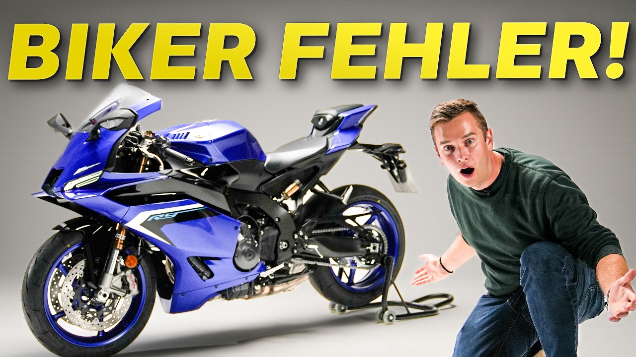 10 MOTORRADFAHRER ANFÄNGER FEHLER