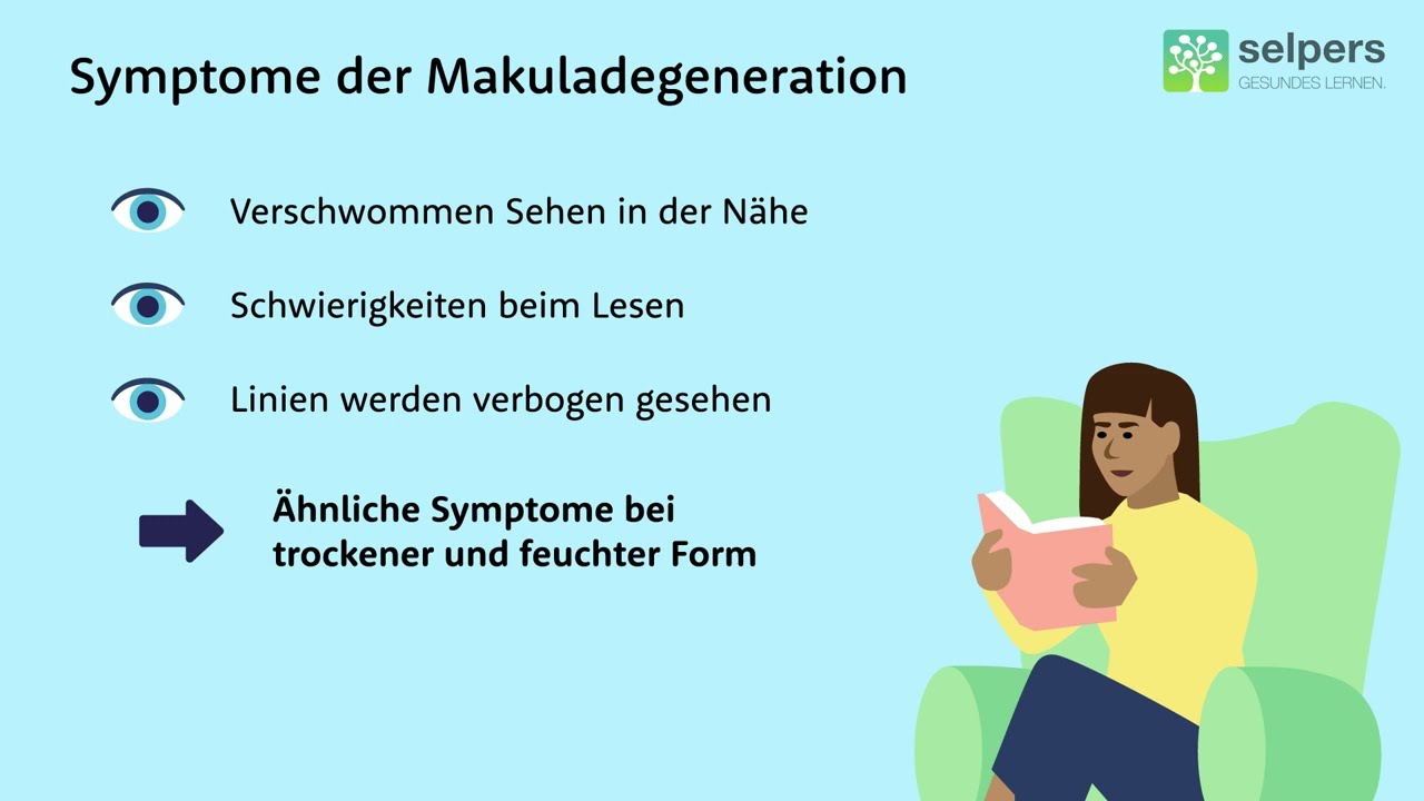 Symptome der altersbedingten Makuladegeneration (AMD) - Experte informiert