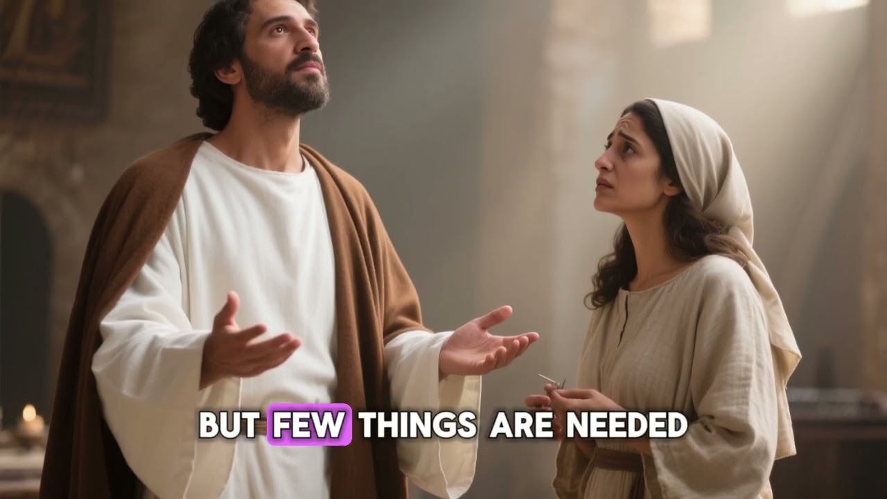 Martha, Martha: Finding Peace at the Feet of Jesus | Luke 10:38-42 | Manna Daily