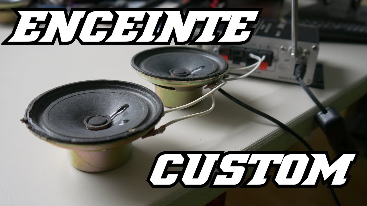 Enceinte PC Custom 🔊