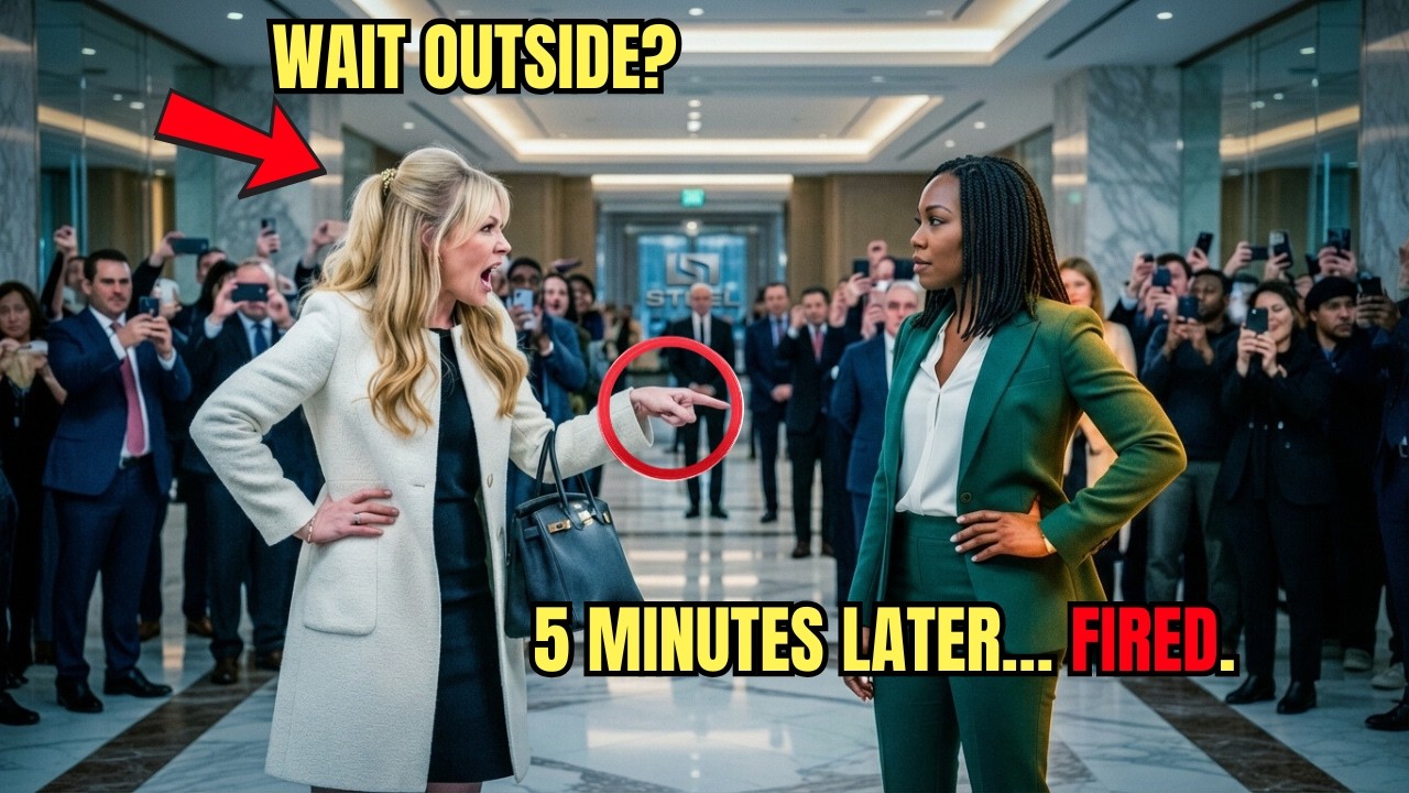 Black CEO Told to “Wait Outside” — 5 Minutes Later, She Fired the Whole Corporate Team