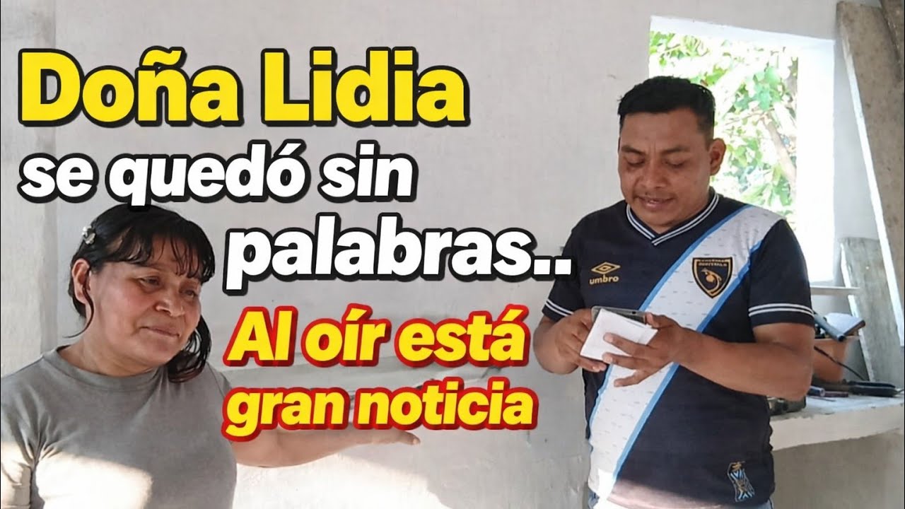 OMG 😱 Desde España 🇪🇸 Suscriptora Sorprende A Doña Lidia CON ESTA MEGANOTICIA😱