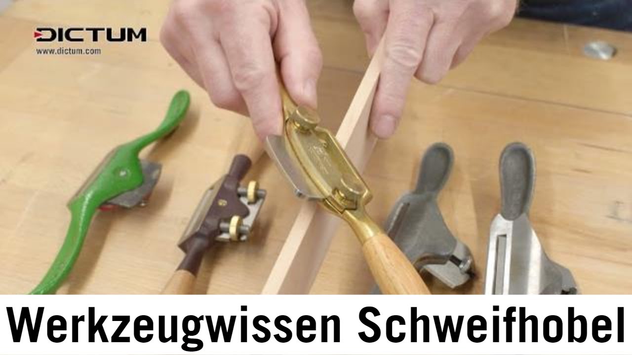 Wissenswertes über Schweifhobel - einstellen, benutzen und optimieren