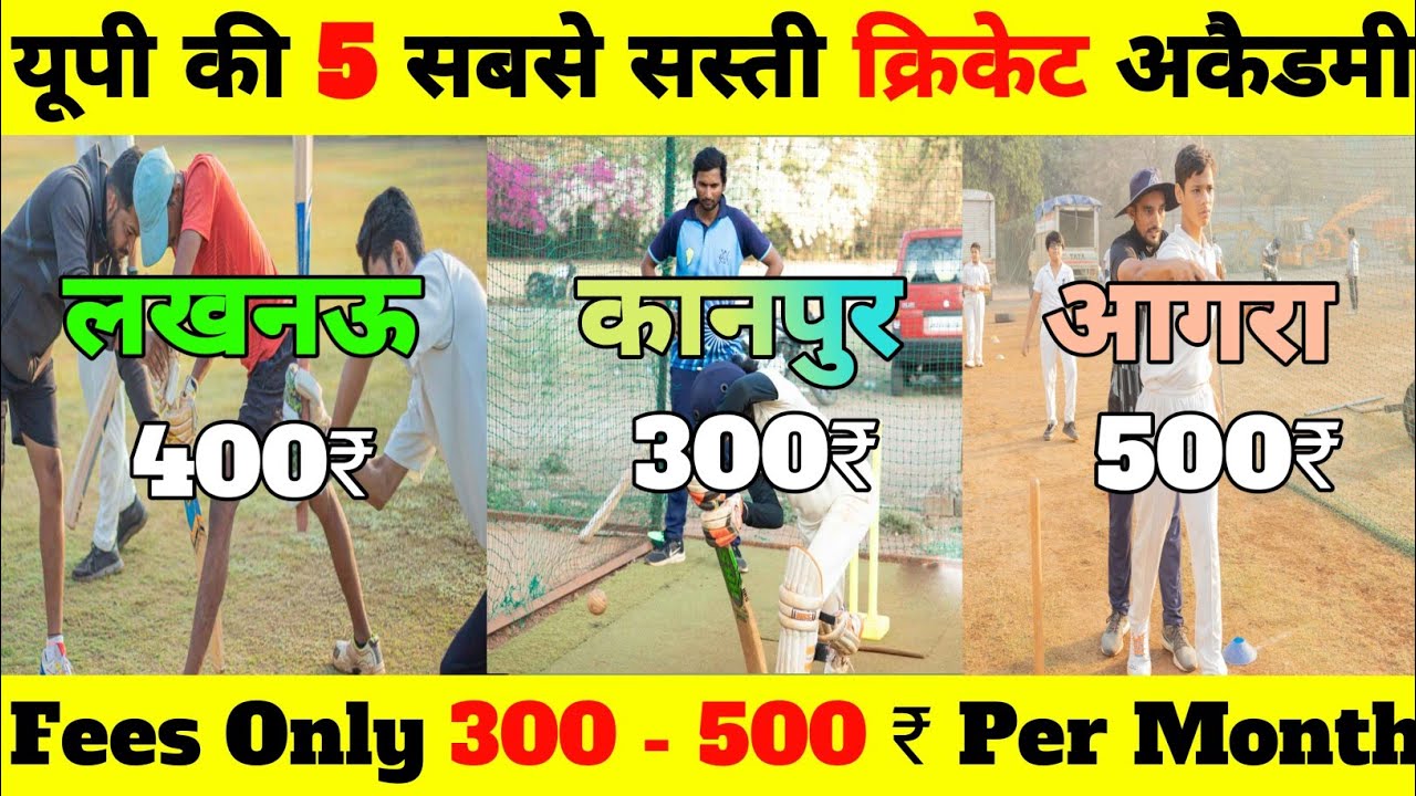 Top 5 Cricket Academy in UP || Top cricket academy in India|| #cricket #cricketacademy