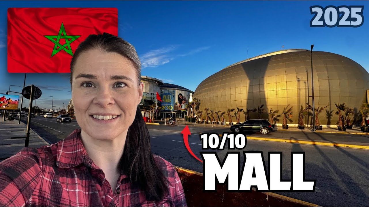 The Largest Mall in Africa! - Morocco Mall, Casablanca 🇲🇦