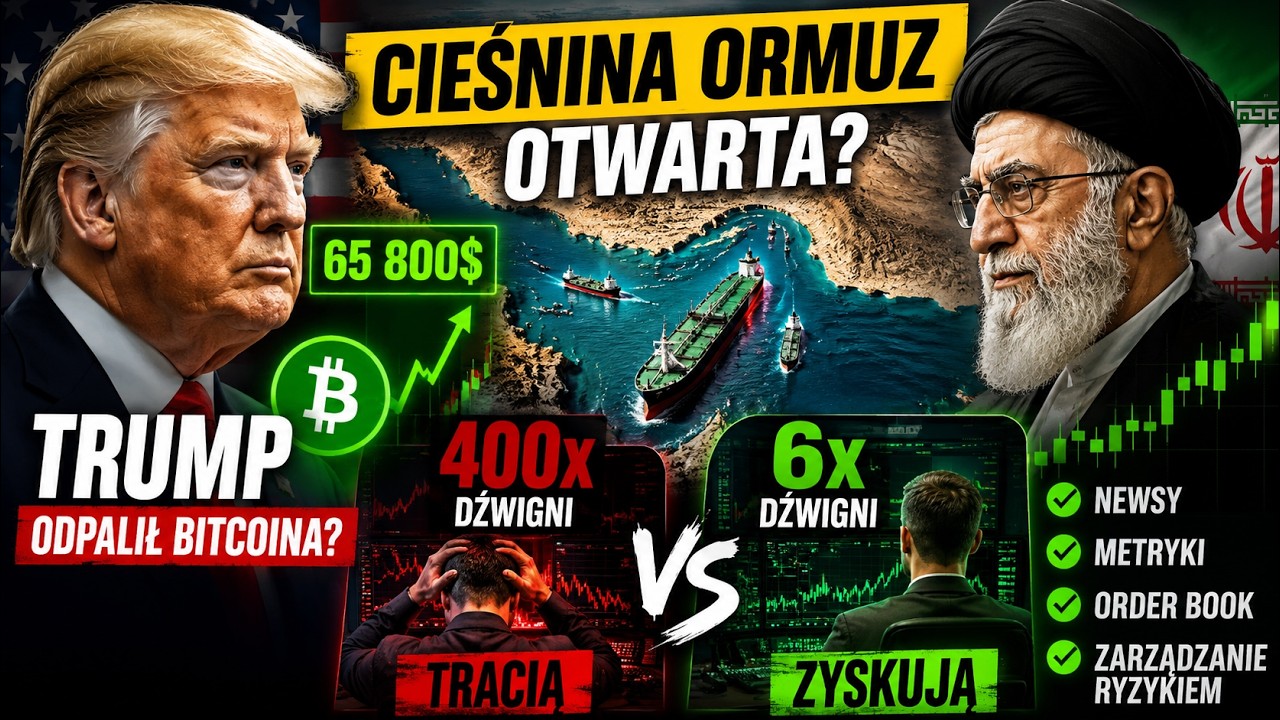 Trump odpalił Bitcoina? BTC 65 800 i sygnał SELL dopiero przed nami