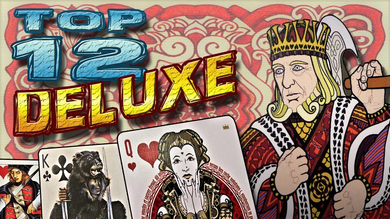 CARTES DELUXE - TOP 12 à plus de 10 €