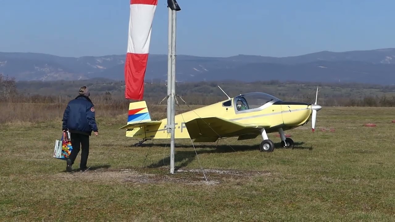 2025 02 16 Le Petit Avion Jaune à Morestel